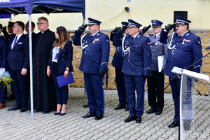 Uczestnicy uroczystości.